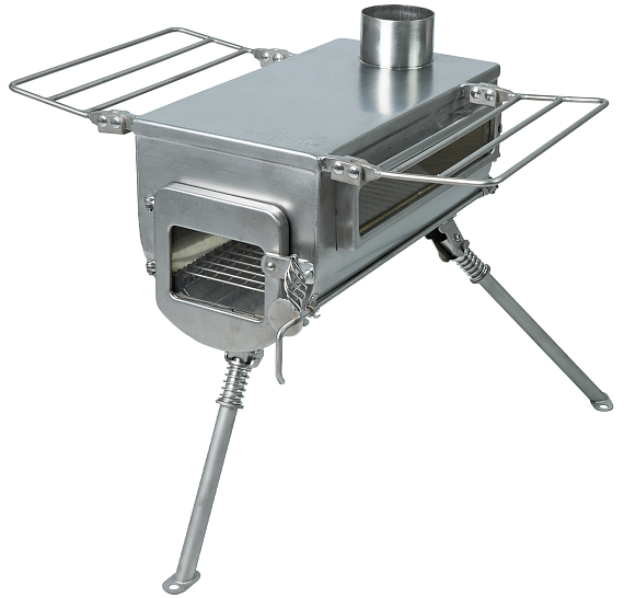 Печь Winnerwell Woodlander Plus Double View External Air Medium - Фото 3 большая