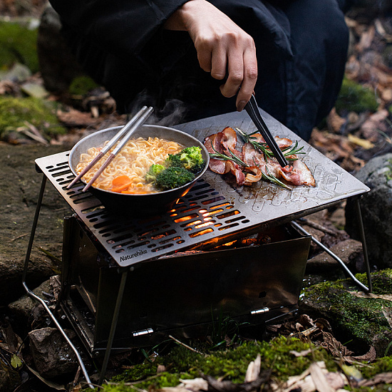Гриль Naturehike Grill Titanium - Фото 7 большая