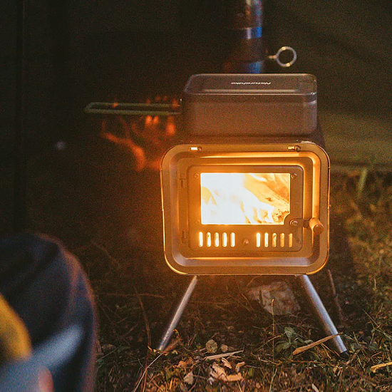 Печка Naturehike Wood Stove Titanium - Фото 5 большая
