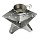 Костровая чаша-гриль Winnerwell Flat Firepit Small с решетками для угля и гриля - Фото 9 малая