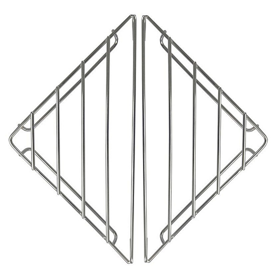 Костровая чаша-гриль Winnerwell Flat Firepit Small с решетками для угля и гриля - Фото 7 большая