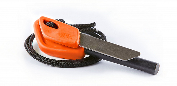 Огниво с кресалом Wildo Fire-Flash Pro Large Orange - Фото 1 большая