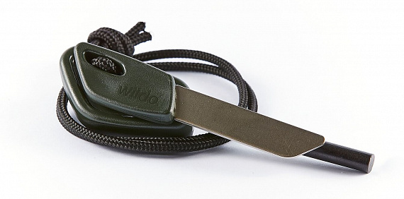 Огниво с кресалом Wildo Fire-Flash Pro Small Olive - Фото 1 большая