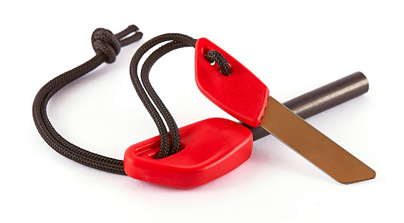 Огниво с кресалом Wildo Fire-Flash Pro Small Red - Фото 2 большая