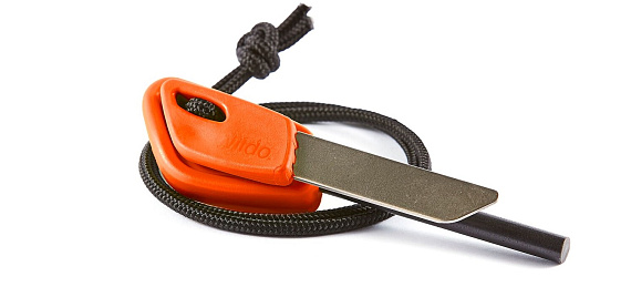 Огниво с кресалом Wildo Fire-Flash Pro Small Orange - Фото 1 большая