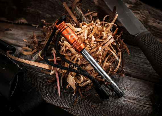 Огниво Exotac Firerod Orange - Фото 3 большая