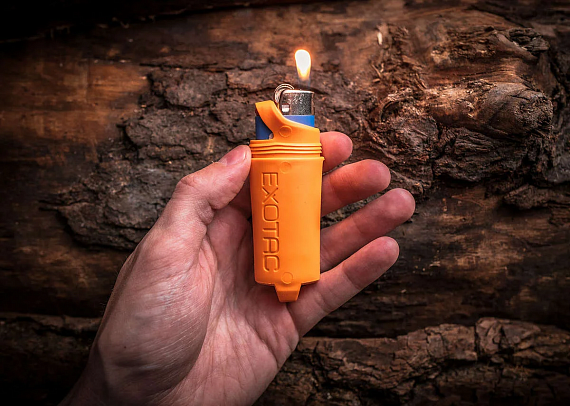 Чехол для зажигалки Exotac Firesleeve Orange - Фото 4 большая