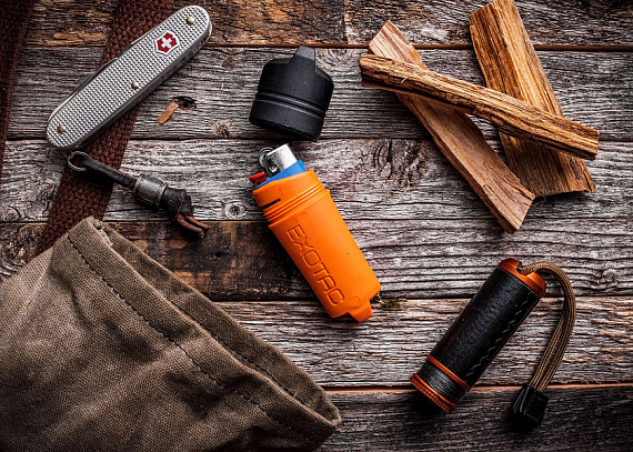 Чехол для зажигалки Exotac Firesleeve Orange - Фото 10 большая