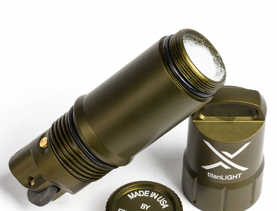 Зажигалка Exotac Titanlight Olive Drab - Фото 4 большая