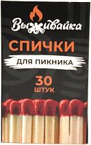 Спички ВЖК Выживайка для пикника и розжига 8,5 см