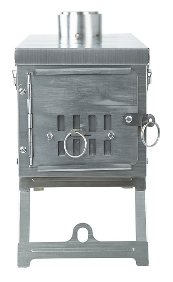 Печь титановая Winnerwell Fastfold Ultralight Backpack Titanium Camping Stove - Фото 3 большая
