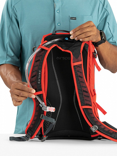 Рюкзак Osprey Syncro 12 Firebelly Red - Фото 4 большая