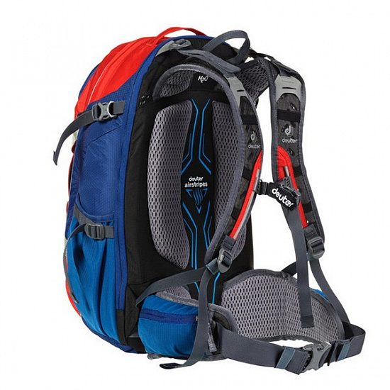 Рюкзак Deuter Bike Trans Alpine Pro 28 Steel Papaya - Фото 2 большая