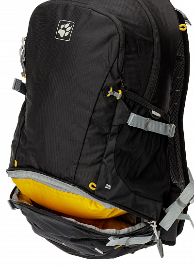 Рюкзак Jack Wolfskin Moab Jam 30 Black - Фото 9 большая