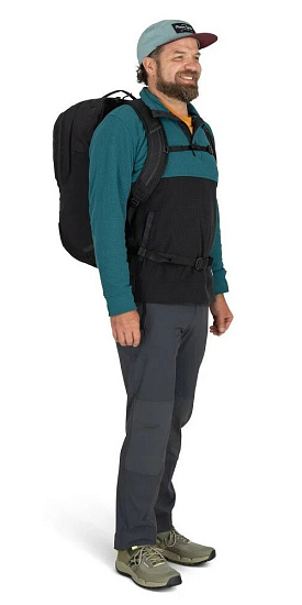 Рюкзак Osprey Metron Airspeed 34 Black - Фото 7 большая