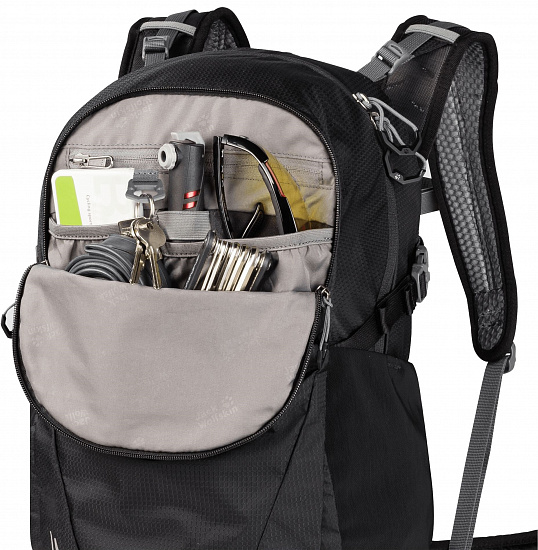 Рюкзак Jack Wolfskin Moab Jam 30 Black - Фото 5 большая