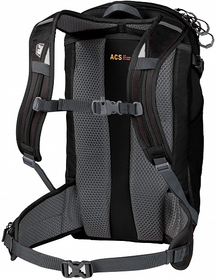 Рюкзак Jack Wolfskin Moab Jam 24 Black - Фото 2 большая
