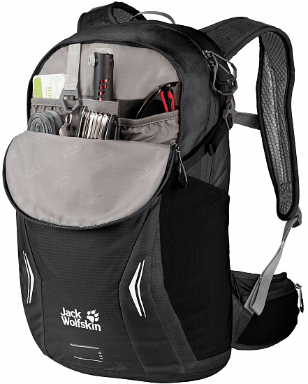 Рюкзак Jack Wolfskin Moab Jam 24 Black - Фото 7 большая