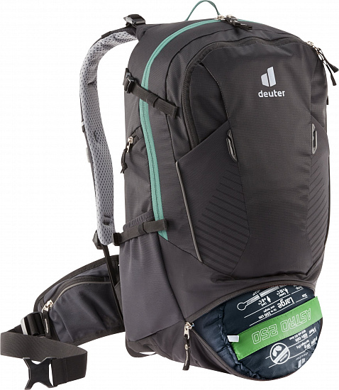 Рюкзак Deuter Trans Alpine 24 Black - Фото 4 большая