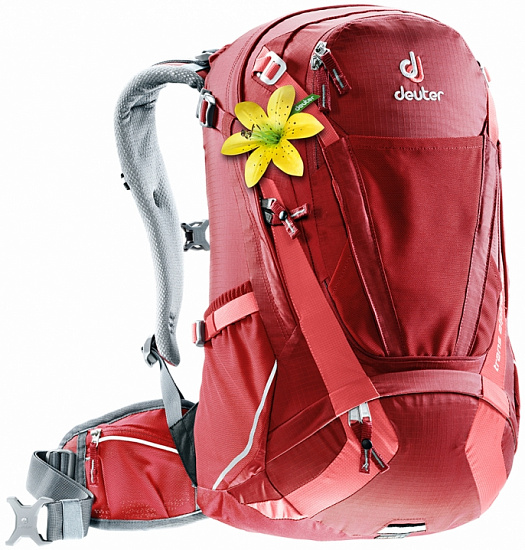 Рюкзак женский Deuter Trans Alpine 28 SL Cranberry-Coral - Фото 1 большая