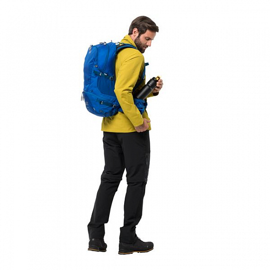 Рюкзак Jack Wolfskin Moab Jam 34 Electric Blue - Фото 6 большая