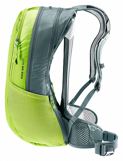 Рюкзак Deuter Race Air 14+3 Citrus/Graphite - Фото 5 большая