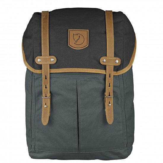 Рюкзак Fjallraven Rucksack No.21 Medium Stone Grey-Black - Фото 1 большая
