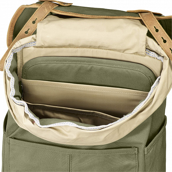 Рюкзак Fjallraven Rucksack No.21 Medium Stone Grey-Black - Фото 5 большая