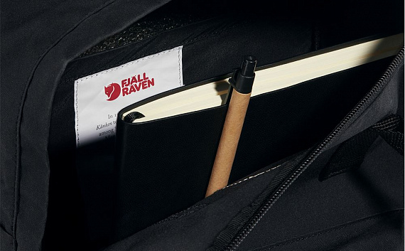 Рюкзак Fjallraven Kanken Laptop 15" Super Grey - Фото 6 большая
