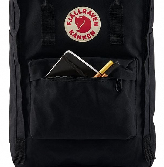Рюкзак Fjallraven Kanken Laptop 15" Super Grey - Фото 8 большая