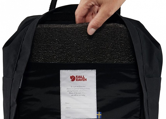 Рюкзак Fjallraven Kanken Laptop 15" Super Grey - Фото 9 большая