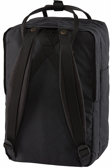Рюкзак Fjallraven Kanken Laptop 15" Black - Фото 3 большая