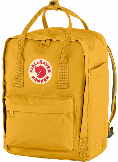 Рюкзак Fjallraven Kanken Laptop 13" Ochre - Фото 4 большая