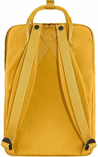 Рюкзак Fjallraven Kanken Laptop 15" Ochre - Фото 2 большая
