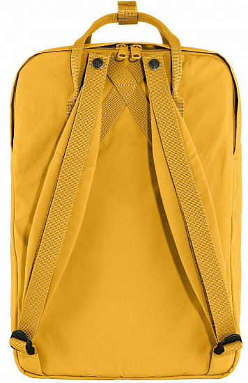 Рюкзак Fjallraven Kanken Laptop 17" Ochre - Фото 2 большая