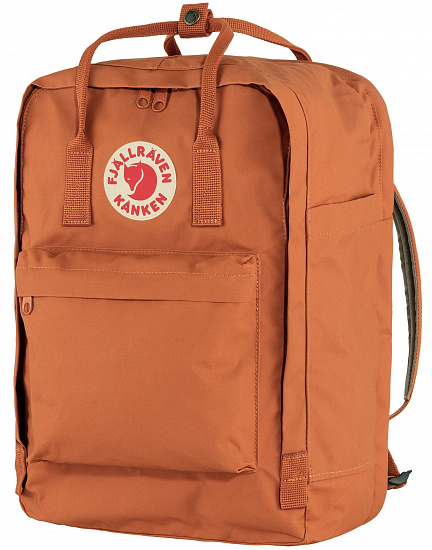 Рюкзак Fjallraven Kanken Laptop 17" Terracotta Brown - Фото 3 большая