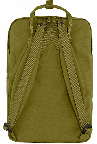 Рюкзак Fjallraven Kanken Laptop 17" Foliage Green - Фото 2 большая