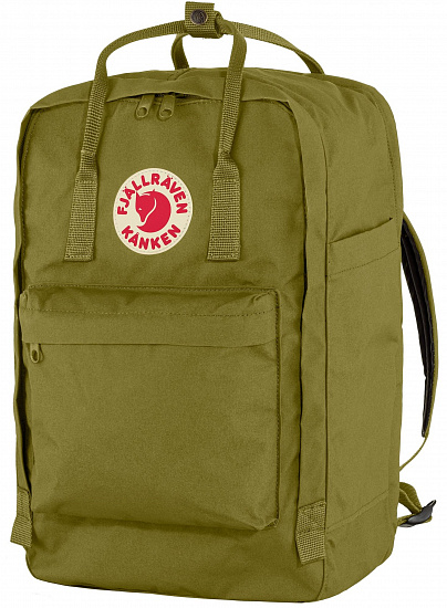 Рюкзак Fjallraven Kanken Laptop 17" Foliage Green - Фото 3 большая