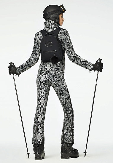 Рюкзак женский Goldbergh Real Fox Fur Black - Фото 2 большая