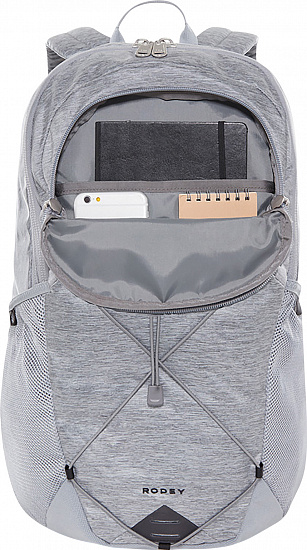 Рюкзак The North Face Rodey Mid Grey Dark Heather/Black - Фото 5 большая