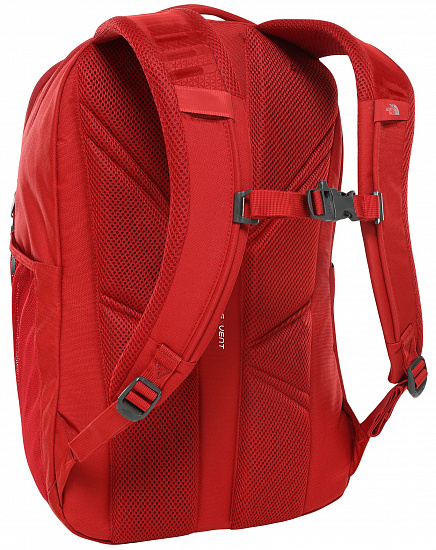 Рюкзак The North Face Jester Dark Grey Heather/Cardinal Red - Фото 2 большая