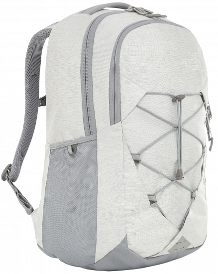 Рюкзак женский The North Face Jester White Metallic Melange/Mid Grey - Фото 1 большая