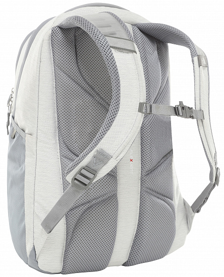 Рюкзак женский The North Face Jester White Metallic Melange/Mid Grey - Фото 3 большая