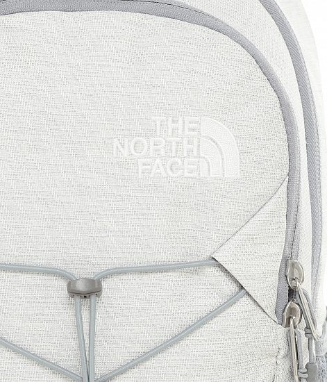 Рюкзак женский The North Face Jester White Metallic Melange/Mid Grey - Фото 6 большая