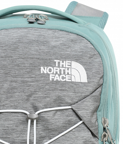 Рюкзак женский The North Face Jester Mid Grey Light Heather/Trellis Green - Фото 5 большая