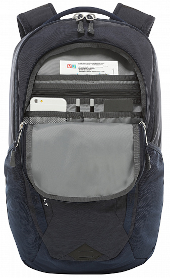 Рюкзак The North Face Vault Urban Navy Light Heather/White - Фото 4 большая