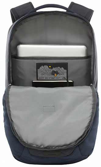 Рюкзак The North Face Vault Urban Navy Light Heather/White - Фото 5 большая