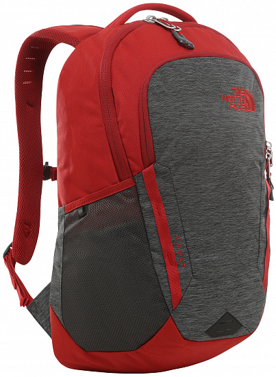 Рюкзак The North Face Vault Dark Grey Heather/Cardinal Red - Фото 1 большая