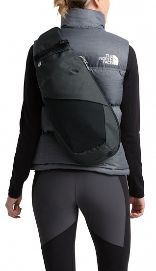 Рюкзак женский The North Face Electra Sling L Asphalt Grey Light Heather/Black - Фото 5 большая