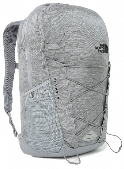 Рюкзак The North Face Cryptic Medium Grey Heather/Black - Фото 1 большая